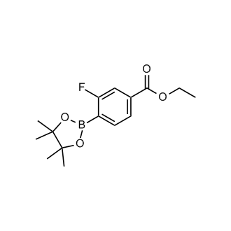 Ethyl 3-fluoro-4-(4,4,5,5-tetramethyl-1,3,2-dioxaborolan-2-yl)benzoate