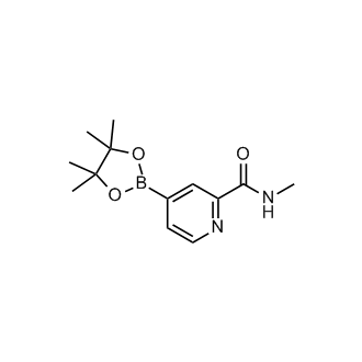 N-Methyl-4-(4,4,5,5-tetramethyl-1,3,2-dioxaborolan-2-yl)picolinamide