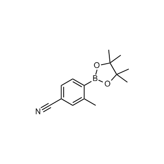 3-Methyl-4-(4,4,5,5-tetramethyl-1,3,2-dioxaborolan-2-yl)benzonitrile