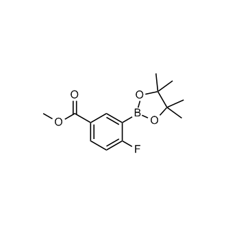 Methyl 4-fluoro-3-(4,4,5,5-tetramethyl-1,3,2-dioxaborolan-2-yl)benzoate