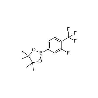 2-(3-Fluoro-4-(trifluoromethyl)phenyl)-4,4,5,5-tetramethyl-1,3,2-dioxaborolane