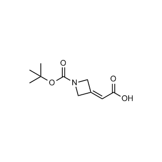 2-(1-(tert-Butoxycarbonyl)azetidin-3-ylidene)acetic acid