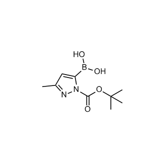 (1-(tert-Butoxycarbonyl)-3-methyl-1H-pyrazol-5-yl)boronic acid