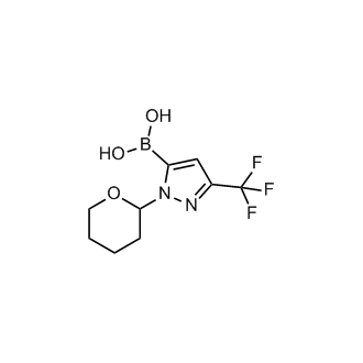 (1-(Tetrahydro-2H-pyran-2-yl)-3-(trifluoromethyl)-1H-pyrazol-5-yl)boronic acid