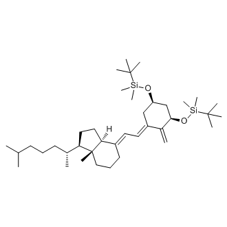 (((1R,3R,E)-5-(2-((1R,3aS,7aR,E)-7a-Methyl-1-((R)-6-methylheptan-2-yl)octahydro-4H-inden-4-ylidene)ethylidene)-4-methylenecyclohexane-1,3-diyl)bis(oxy))bis(tert-butyldimethylsilane)