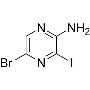 5-Bromo-3-iodopyrazin-2-amine