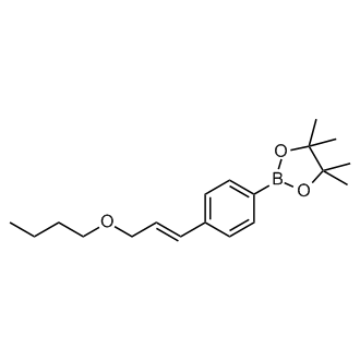 (E)-2-(4-(3-Butoxyprop-1-en-1-yl)phenyl)-4,4,5,5-tetramethyl-1,3,2-dioxaborolane