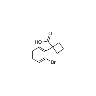 1-(2-Bromophenyl)cyclobutane-1-carboxylic acid