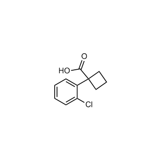 1-(2-Chlorophenyl)cyclobutane-1-carboxylic acid