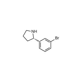 (S)-2-(3-Bromophenyl)pyrrolidine