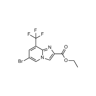 Ethyl 6-bromo-8-(trifluoromethyl)imidazo[1,2-a]pyridine-2-carboxylate