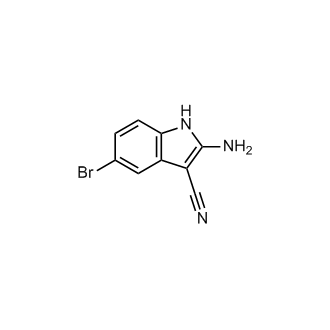2-amino-5-bromo-1H-indole-3-carbonitrile