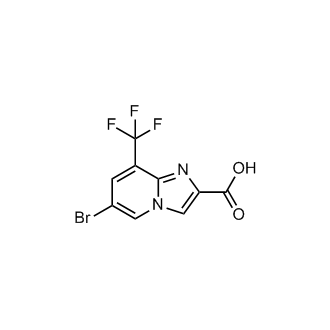 6-Bromo-8-(trifluoromethyl)imidazo[1,2-a]pyridine-2-carboxylic acid