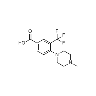 4-(4-Methylpiperazin-1-yl)-3-(trifluoromethyl)benzoic acid