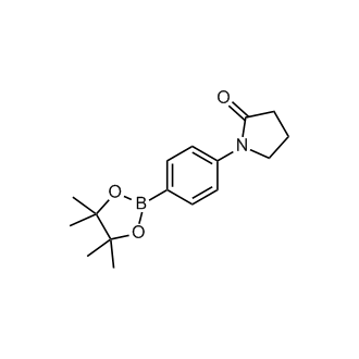 1-(4-(4,4,5,5-Tetramethyl-1,3,2-dioxaborolan-2-yl)phenyl)pyrrolidin-2-one