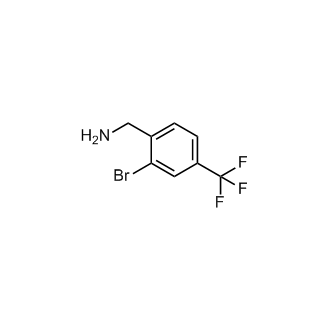 (2-Bromo-4-(trifluoromethyl)phenyl)methanamine