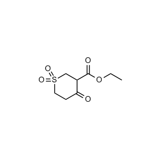Ethyl 4-oxotetrahydro-2H-thiopyran-3-carboxylate 1,1-dioxide
