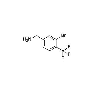 (3-Bromo-4-(trifluoromethyl)phenyl)methanamine