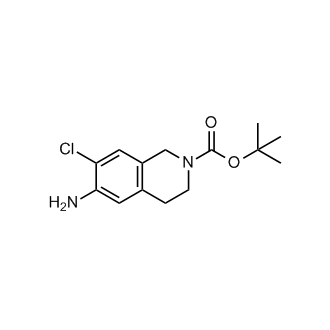 tert-Butyl 6-amino-7-chloro-3,4-dihydroisoquinoline-2(1H)-carboxylate