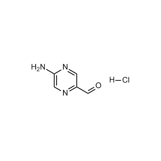 5-Aminopyrazine-2-carbaldehyde hydrochloride