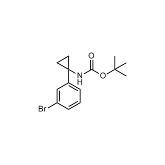 tert-Butyl (1-(3-bromophenyl)cyclopropyl)carbamate