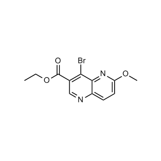 Ethyl 4-bromo-6-methoxy-1,5-naphthyridine-3-carboxylate
