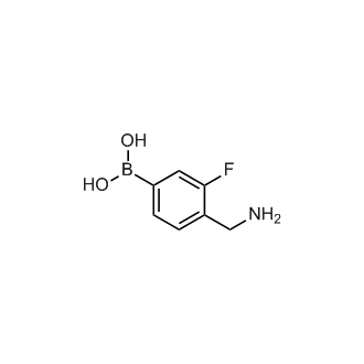 (4-(Aminomethyl)-3-fluorophenyl)boronic acid