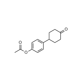 4-(4-Oxocyclohexyl)phenyl acetate