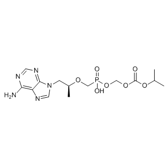 ((((((S)-1-(6-Amino-9H-purin-9-yl)propan-2-yl)oxy)methyl)(hydroxy)phosphoryl)oxy)methyl isopropyl carbonate