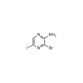 3-Bromo-5-iodopyrazin-2-amine