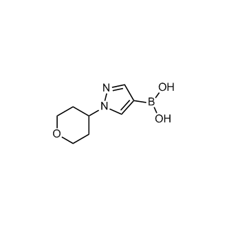 (1-(Tetrahydro-2H-pyran-4-yl)-1H-pyrazol-4-yl)boronic acid