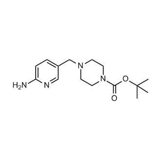 tert-Butyl 4-((6-aminopyridin-3-yl)methyl)piperazine-1-carboxylate