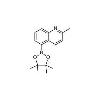 2-Methyl-5-(4,4,5,5-tetramethyl-1,3,2-dioxaborolan-2-yl)quinoline