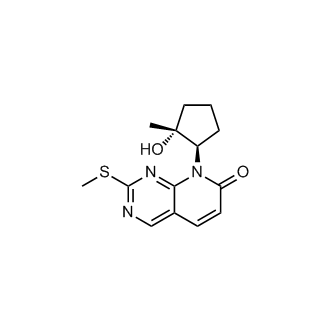 8-((1R,2R)-2-Hydroxy-2-methylcyclopentyl)-2-(methylthio)pyrido[2,3-d]pyrimidin-7(8H)-one