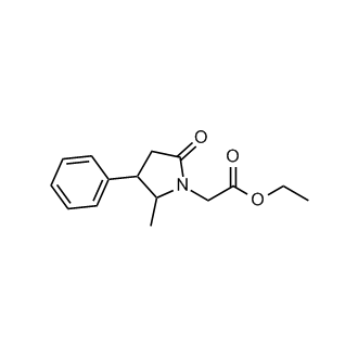 Ethyl 2-(2-methyl-5-oxo-3-phenylpyrrolidin-1-yl)acetate