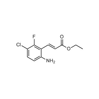 Ethyl (E)-3-(6-amino-3-chloro-2-fluorophenyl)acrylate