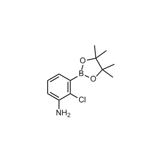 2-Chloro-3-(4,4,5,5-tetramethyl-1,3,2-dioxaborolan-2-yl)aniline