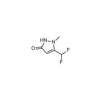 5-(Difluoromethyl)-1-methyl-1,2-dihydro-3H-pyrazol-3-one