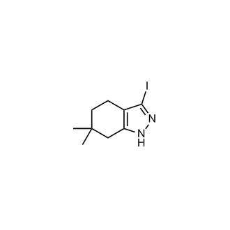 3-Iodo-6,6-dimethyl-4,5,6,7-tetrahydro-1H-indazole