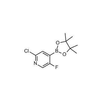 2-Chloro-5-fluoro-4-(4,4,5,5-tetramethyl-1,3,2-dioxaborolan-2-yl)pyridine