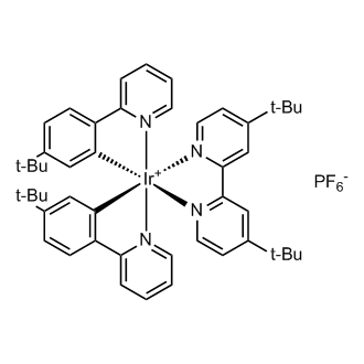 [2,2'-Bis(4-tertbutylpyridine)]bis[2-(4-tertbutylphenyl) pyridine] iridium(III)hexafluorophosphate