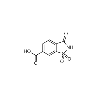 3-Oxo-2,3-dihydrobenzo[d]isothiazole-6-carboxylic acid 1,1-dioxide
