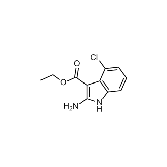 Ethyl 2-amino-4-chloro-1H-indole-3-carboxylate