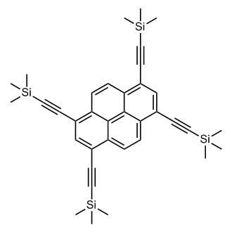 1,3,6,8-Tetrakis((trimethylsilyl)ethynyl)pyrene
