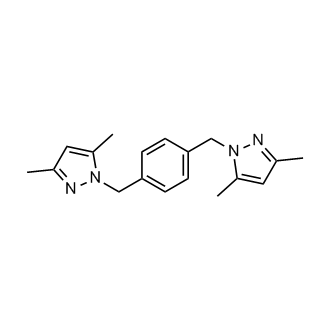 1,4-Bis((3,5-dimethyl-1H-pyrazol-1-yl)methyl)benzene