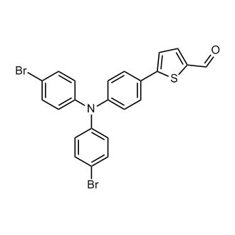 5-(4-(Bis(4-bromophenyl)amino)phenyl)thiophene-2-carbaldehyde