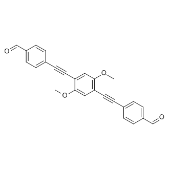 4,4'-((2,5-Dimethoxy-1,4-phenylene)bis(ethyne-2,1-diyl))dibenzaldehyde