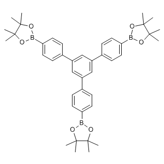 2,2'-(5'-(4-(4,4,5,5-Tetramethyl-1,3,2-dioxaborolan-2-yl)phenyl)-[1,1':3',1''-terphenyl]-4,4''-diyl)bis(4,4,5,5-tetramethyl-1,3,2-dioxaborolane)