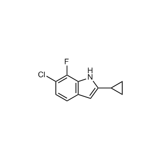 6-Chloro-2-cyclopropyl-7-fluoro-1H-indole
