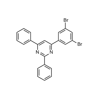 4-(3,5-Dibromophenyl)-2,6-diphenylpyrimidine